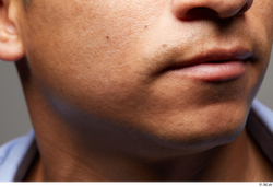 Face Mouth Cheek Skin Man Slim Studio photo references